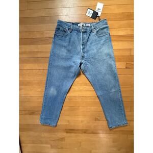 RE/DONE x Levi's Relaxed Straight Jeans - Vintage Indigo - Size 34 - NWT